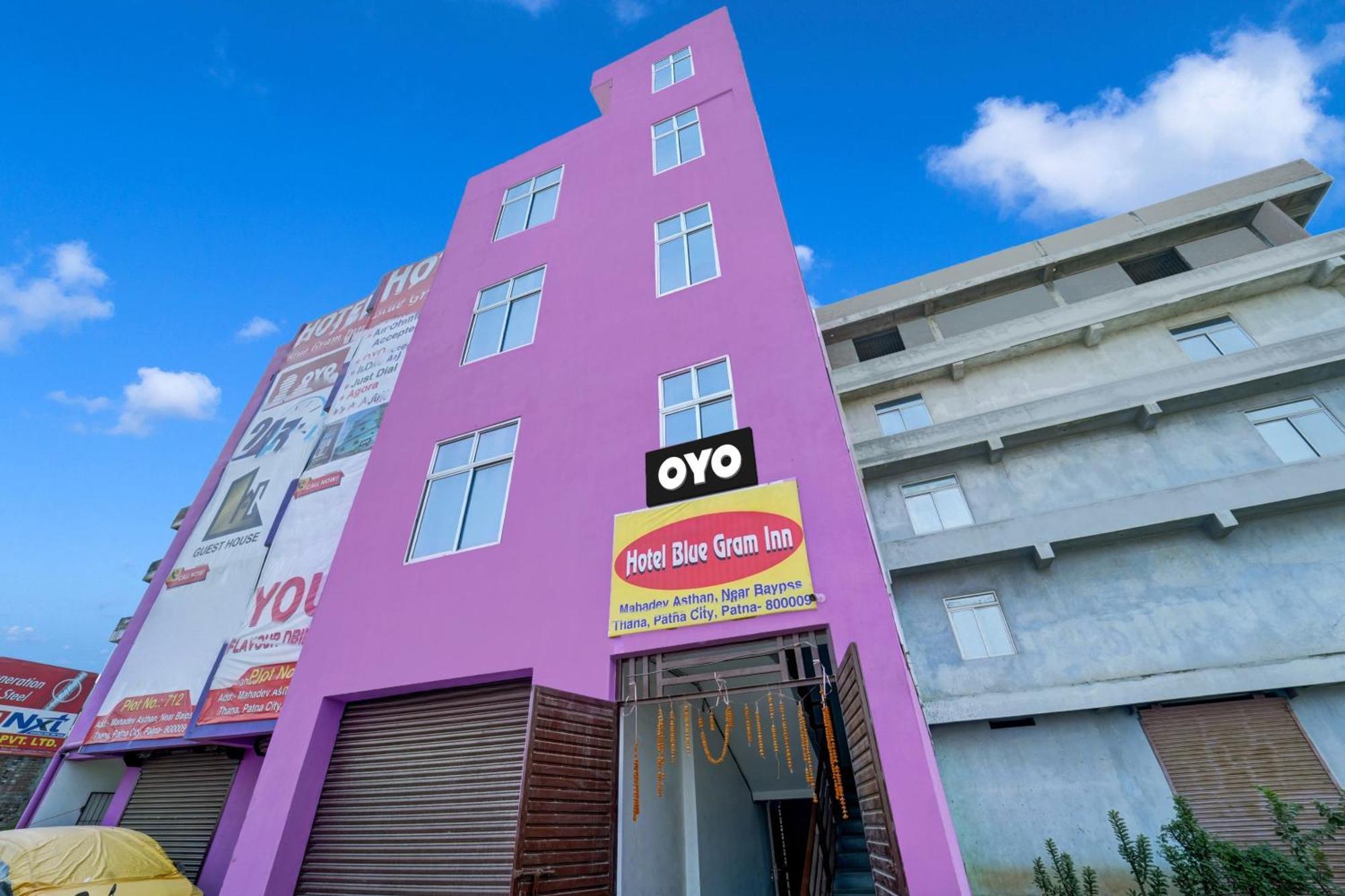Hotel O Blue Gram Inn Патна Экстерьер фото